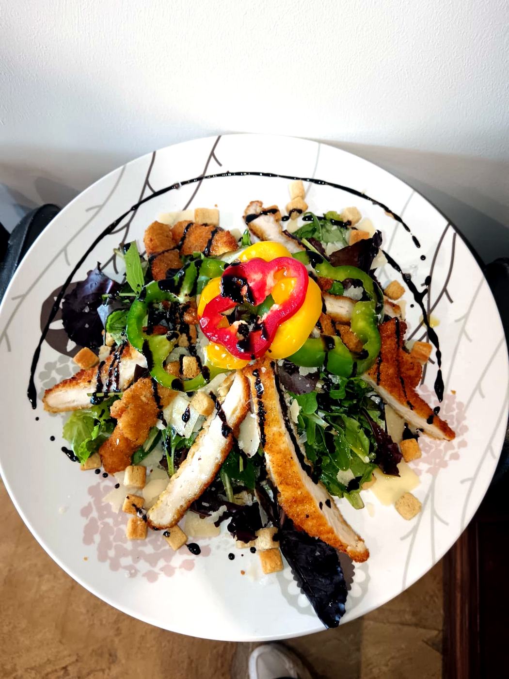 Ensalada de catering
